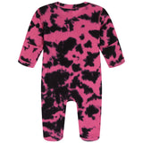 Heart Patch Tie Dye Footie - Denny's