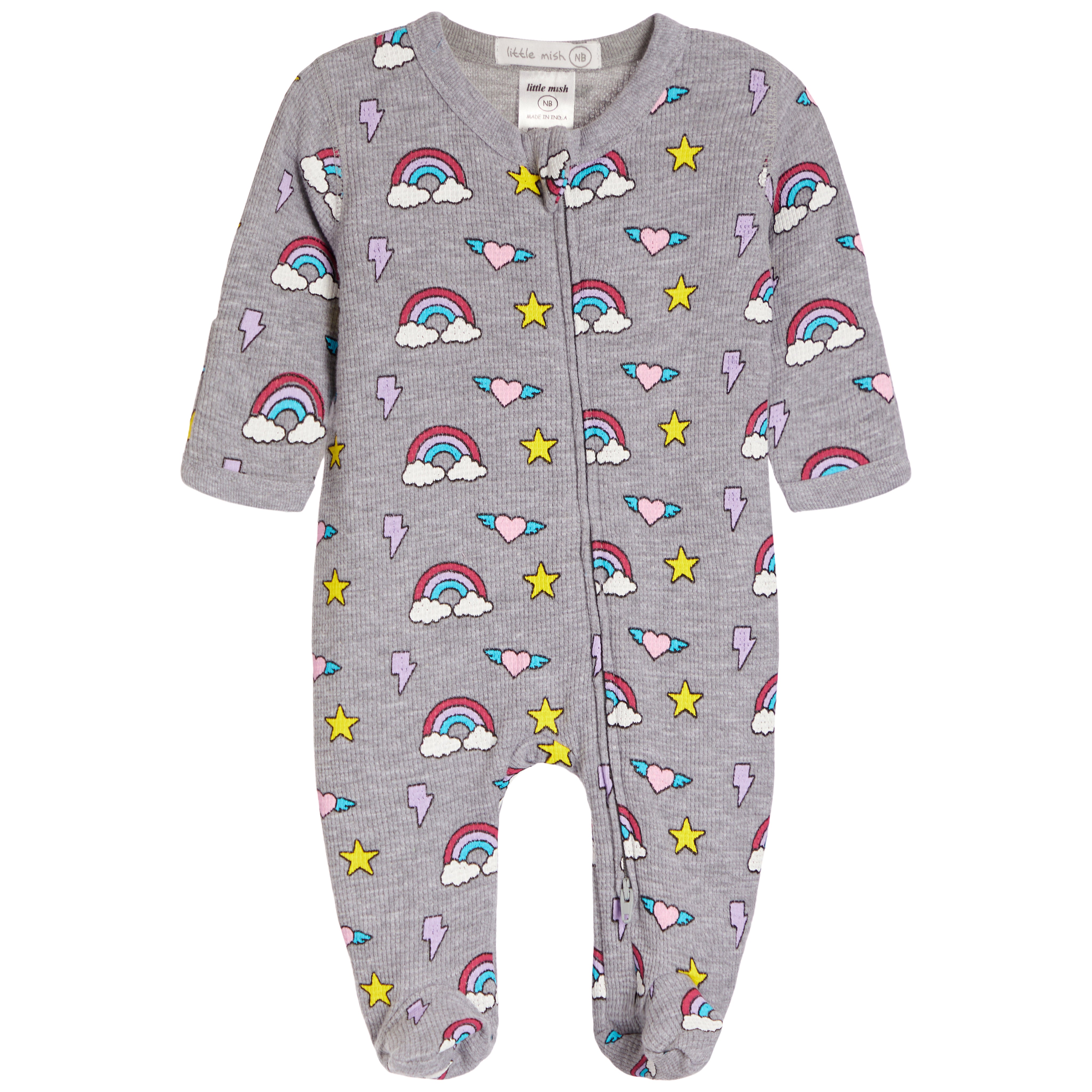 Rainbow Footie - Denny's