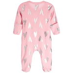 Metallic Hearts Footie - Denny's