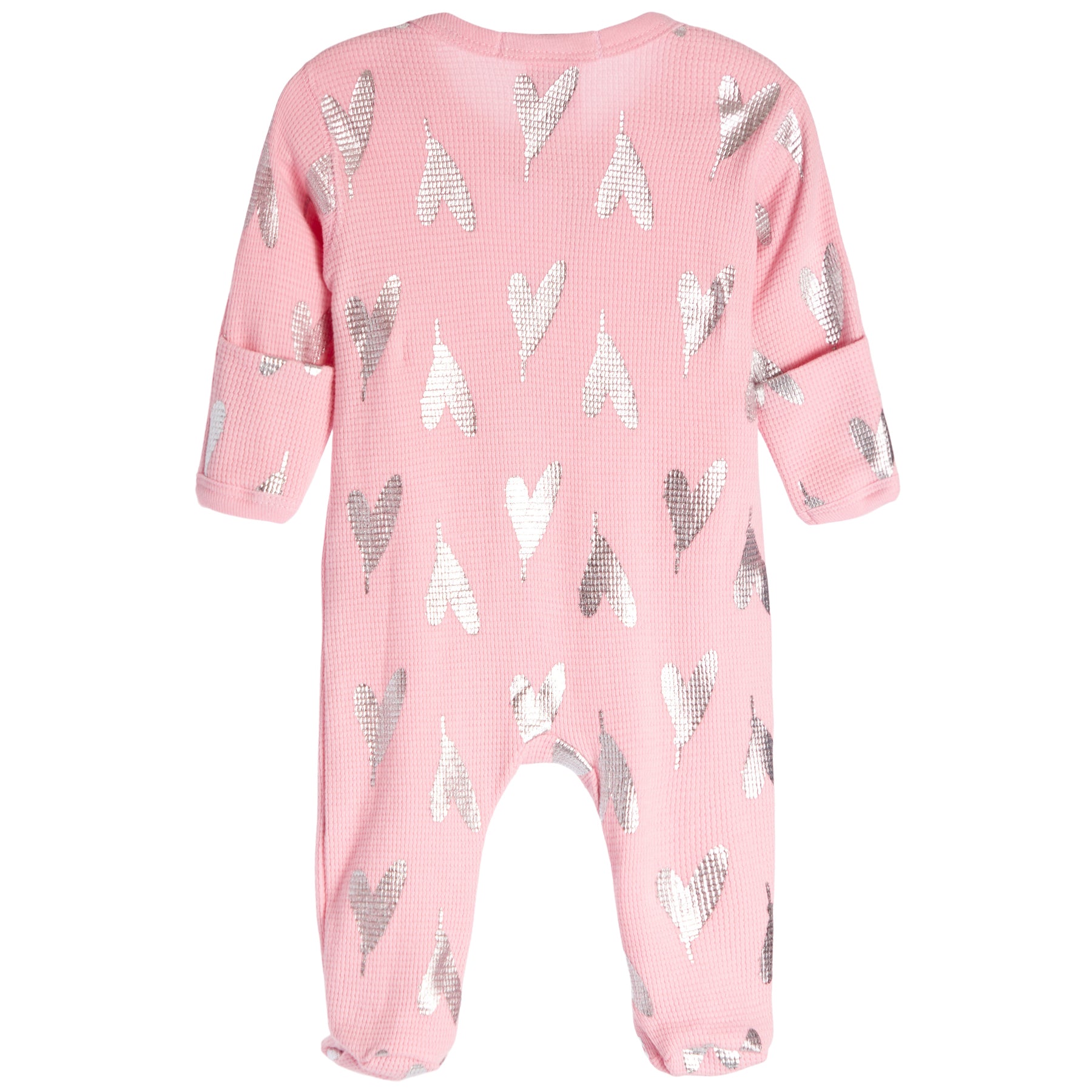 Metallic Hearts Footie - Denny's