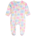 Tie Dye Flower Footie - Denny's