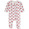 Cherry & Heart Footie - Denny's