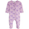 Lilac Bow Footie - Denny's