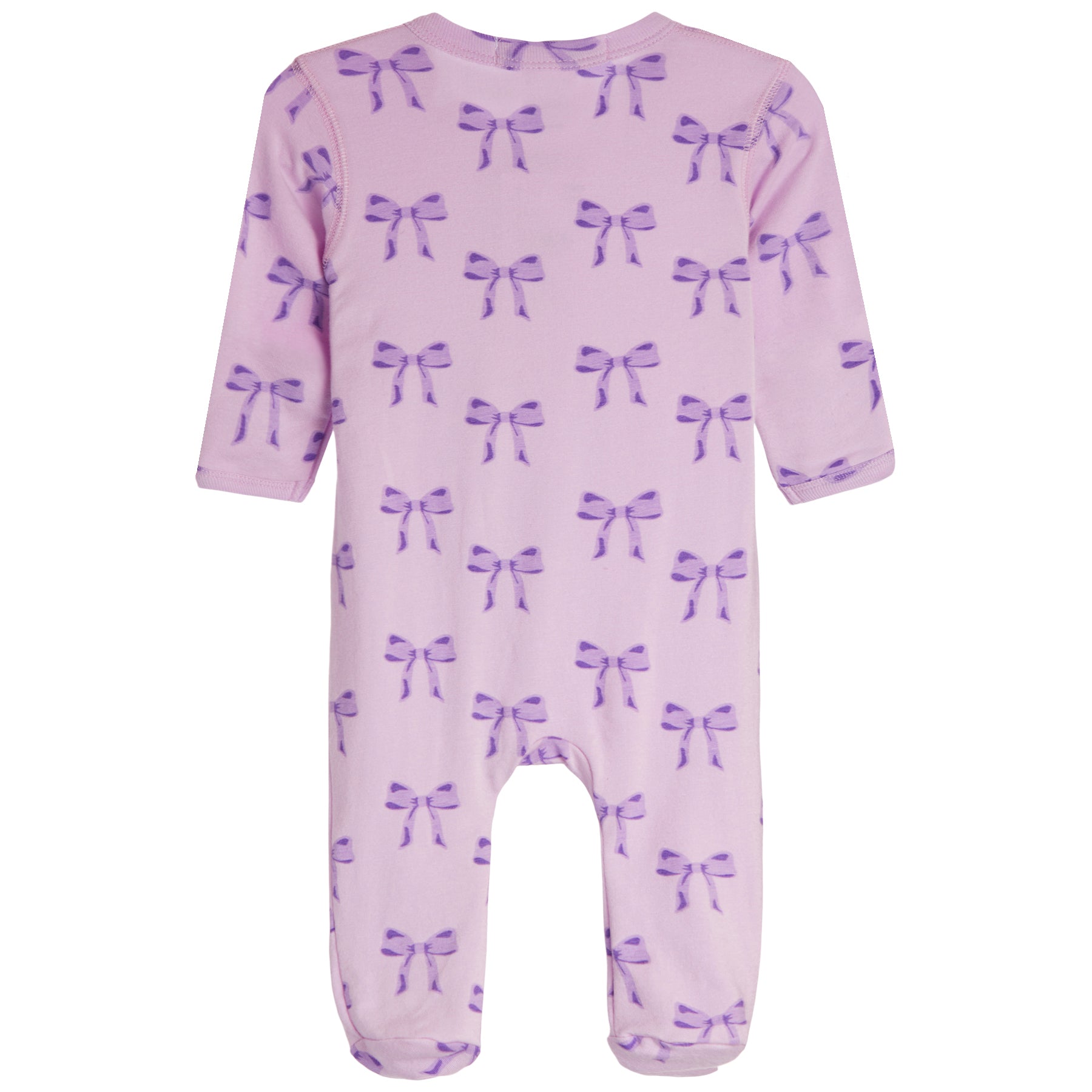 Lilac Bow Footie - Denny's