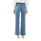 High Rise Wide Leg Jean - Denny's
