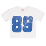 Short Sleeve Tee With Blue 89