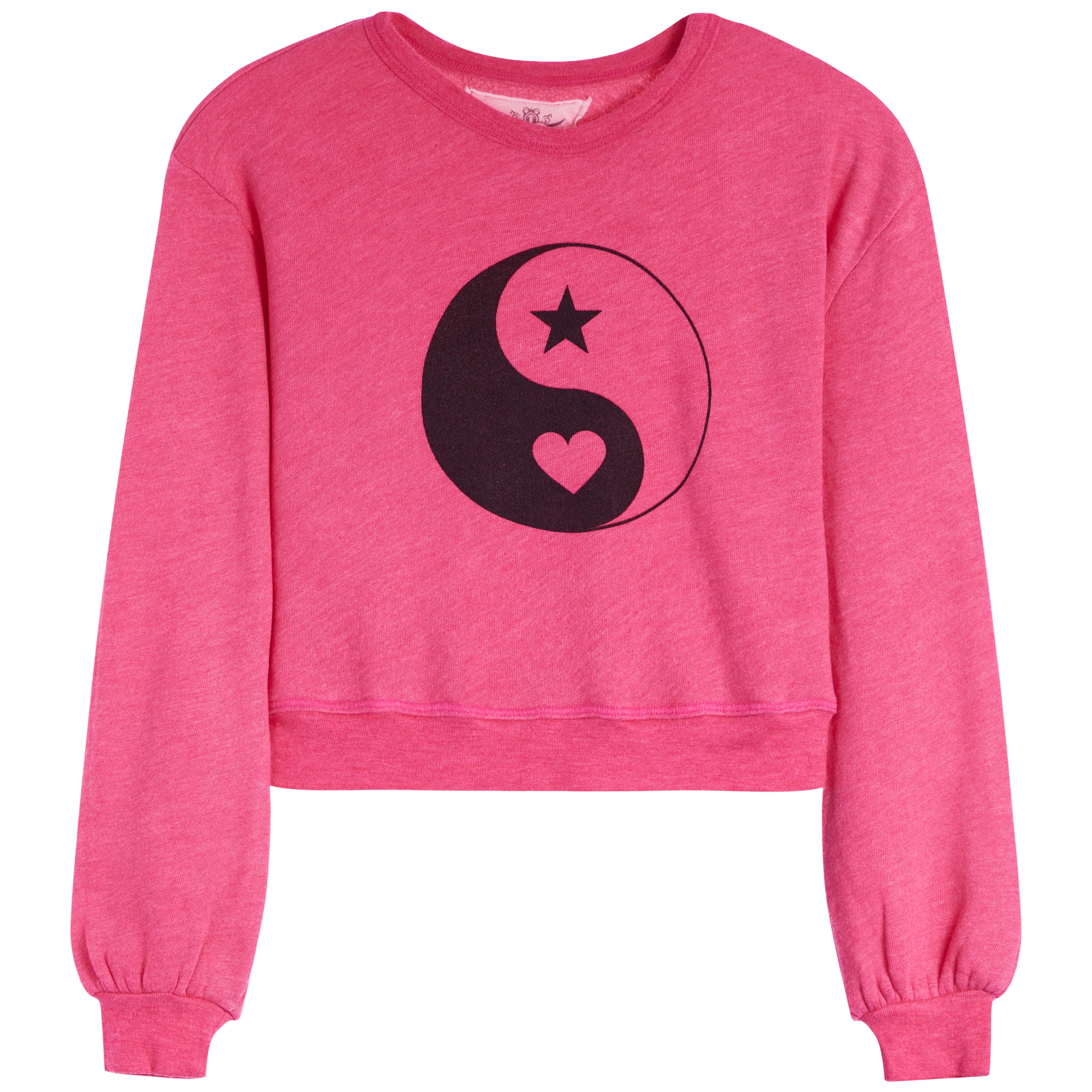 Ying Yang Puff Sleeve Sweatshirt - Denny's