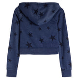All Over Star Zip Hoodie - Denny's