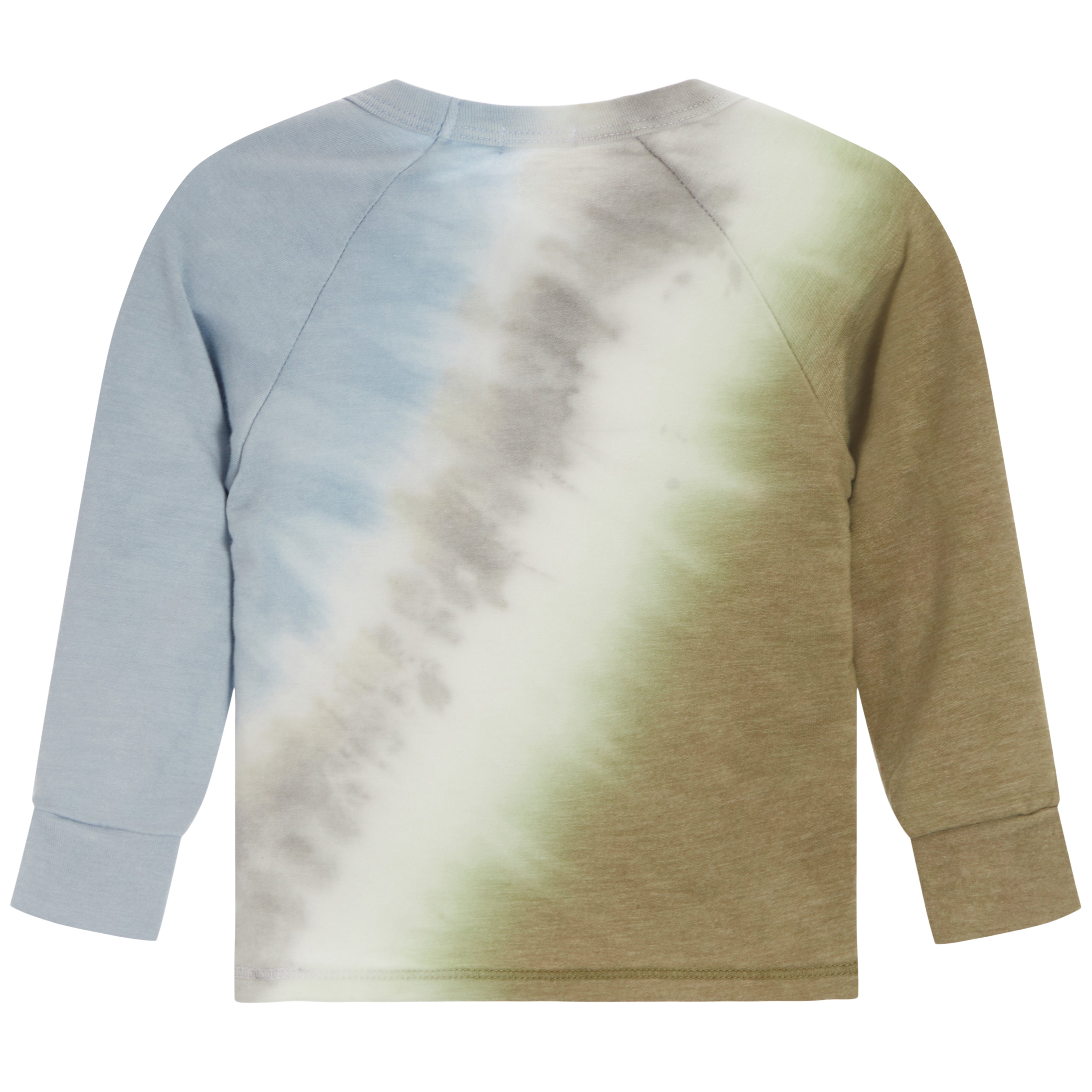 Diagnonal Tie Dye Pullover Crew - Denny's