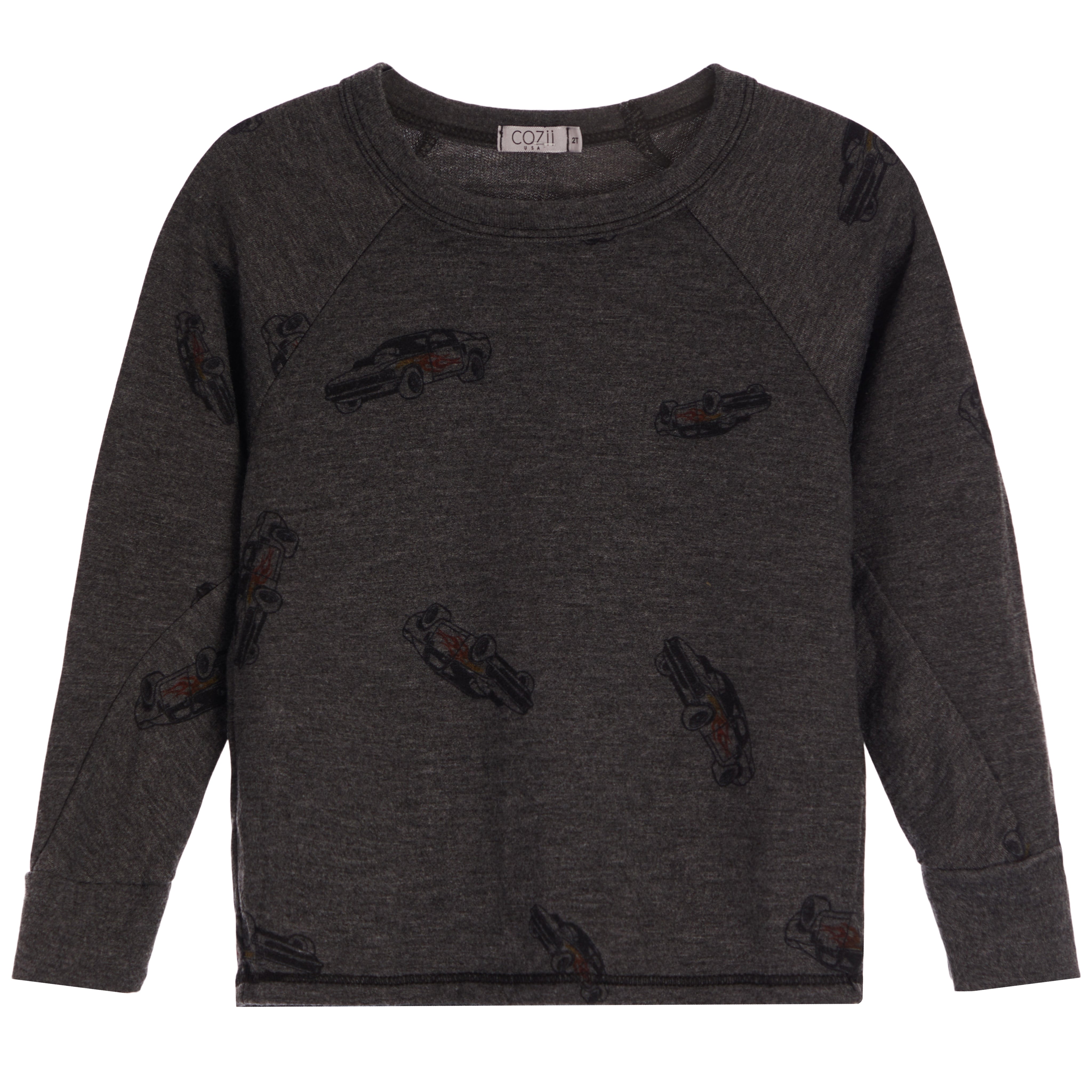 All Over Cars Sweatshirt - Denny's