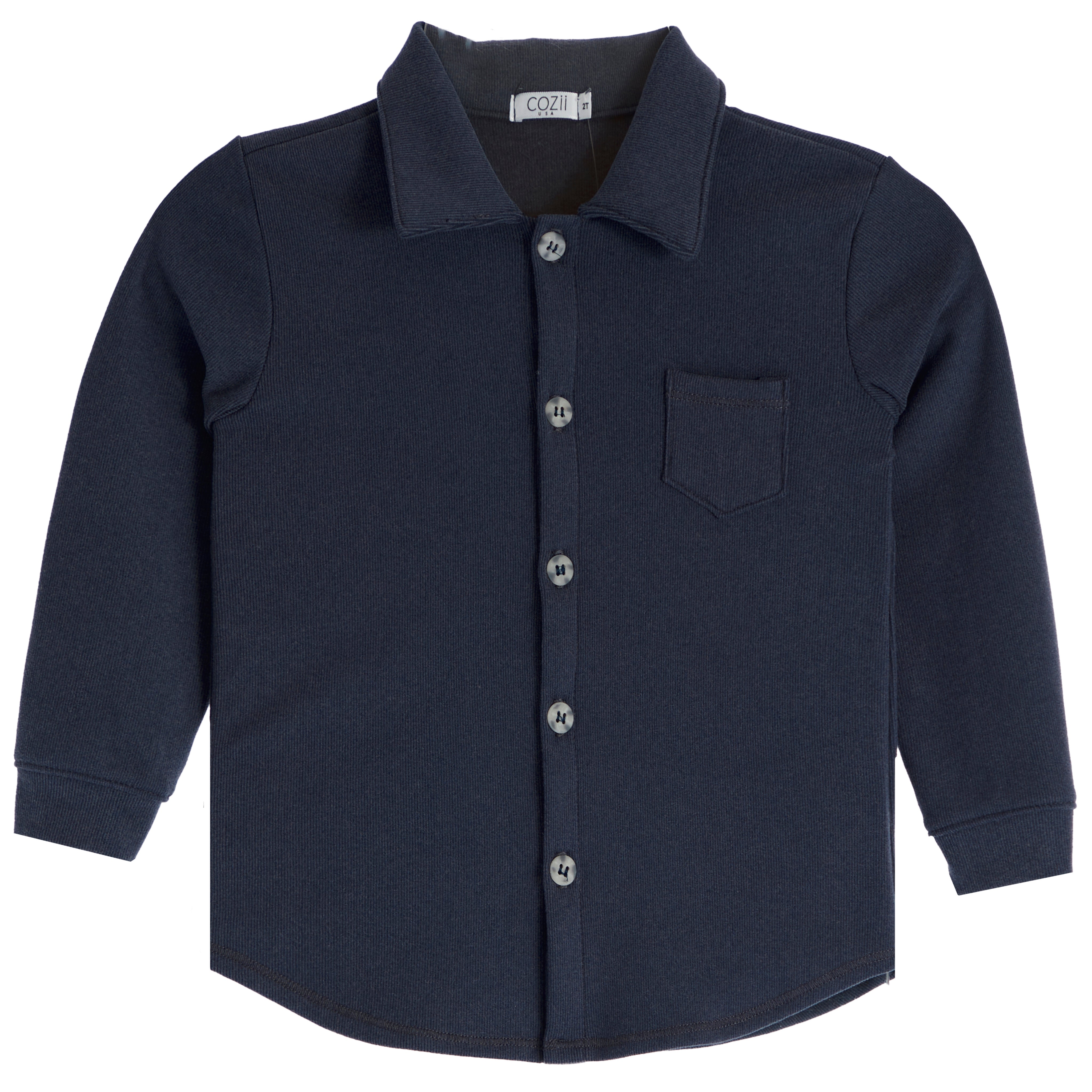 Brushed Cord Button Down Shirt - Denny's