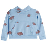Printed Footballs Hoodie - Denny's