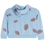 Printed Footballs Hoodie - Denny's
