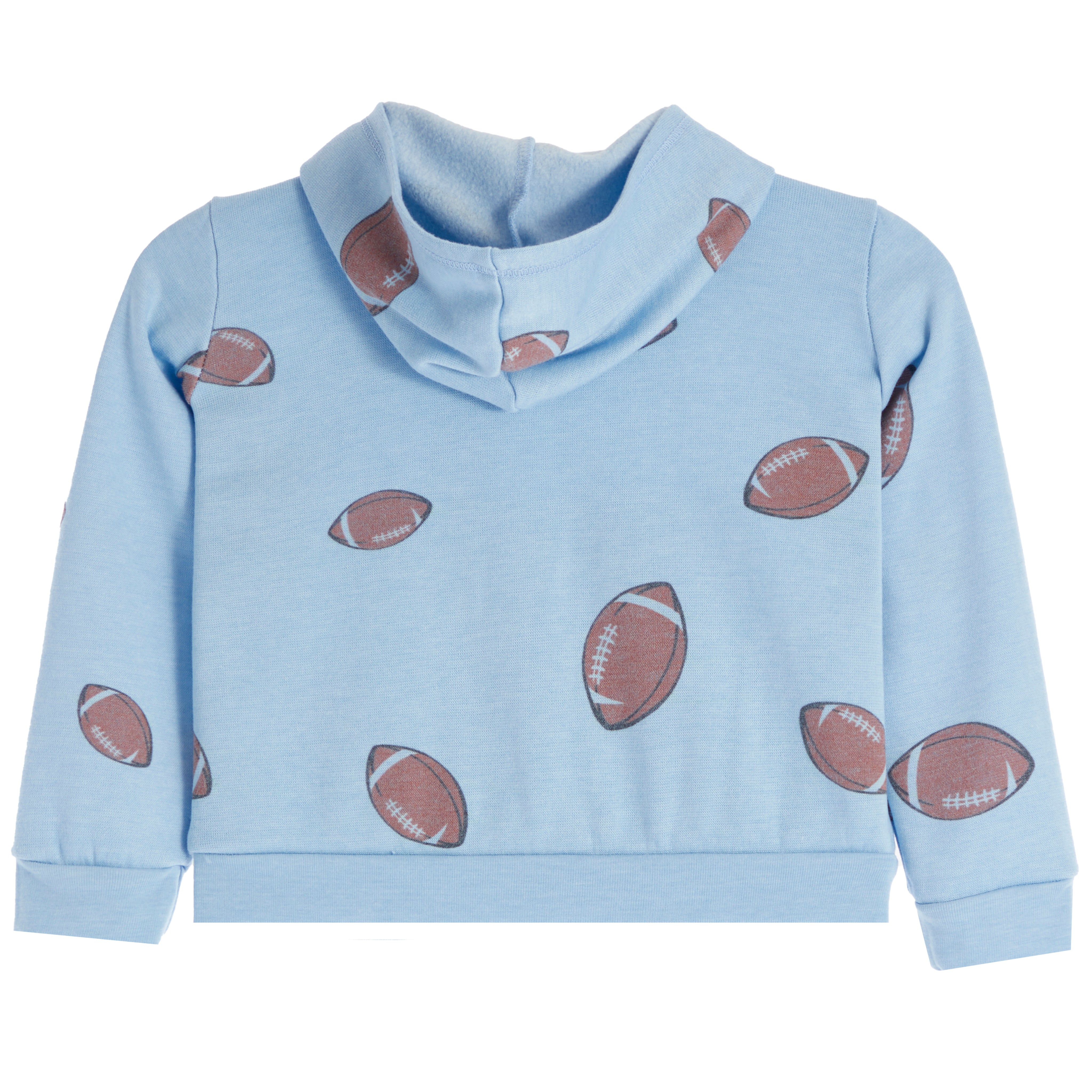 Printed Footballs Hoodie - Denny's