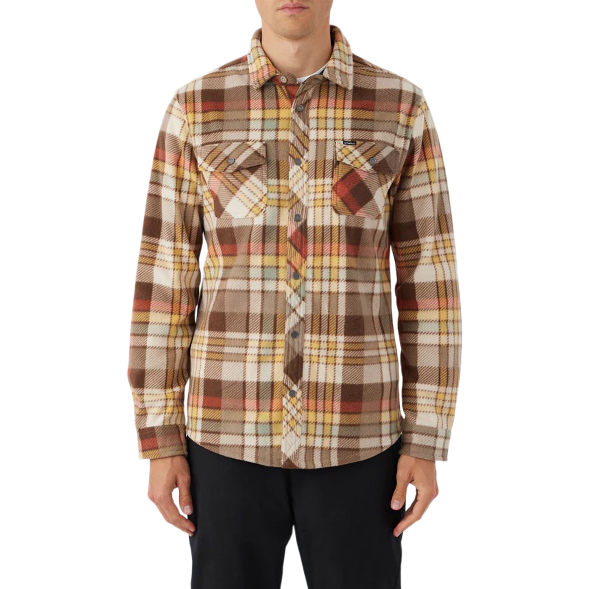 Glacier Plaid Fleece Shirt - Denny's