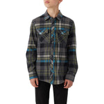 Glacier Plaid Fleece Shirt - Denny's