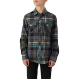 Glacier Plaid Fleece Shirt - Denny's