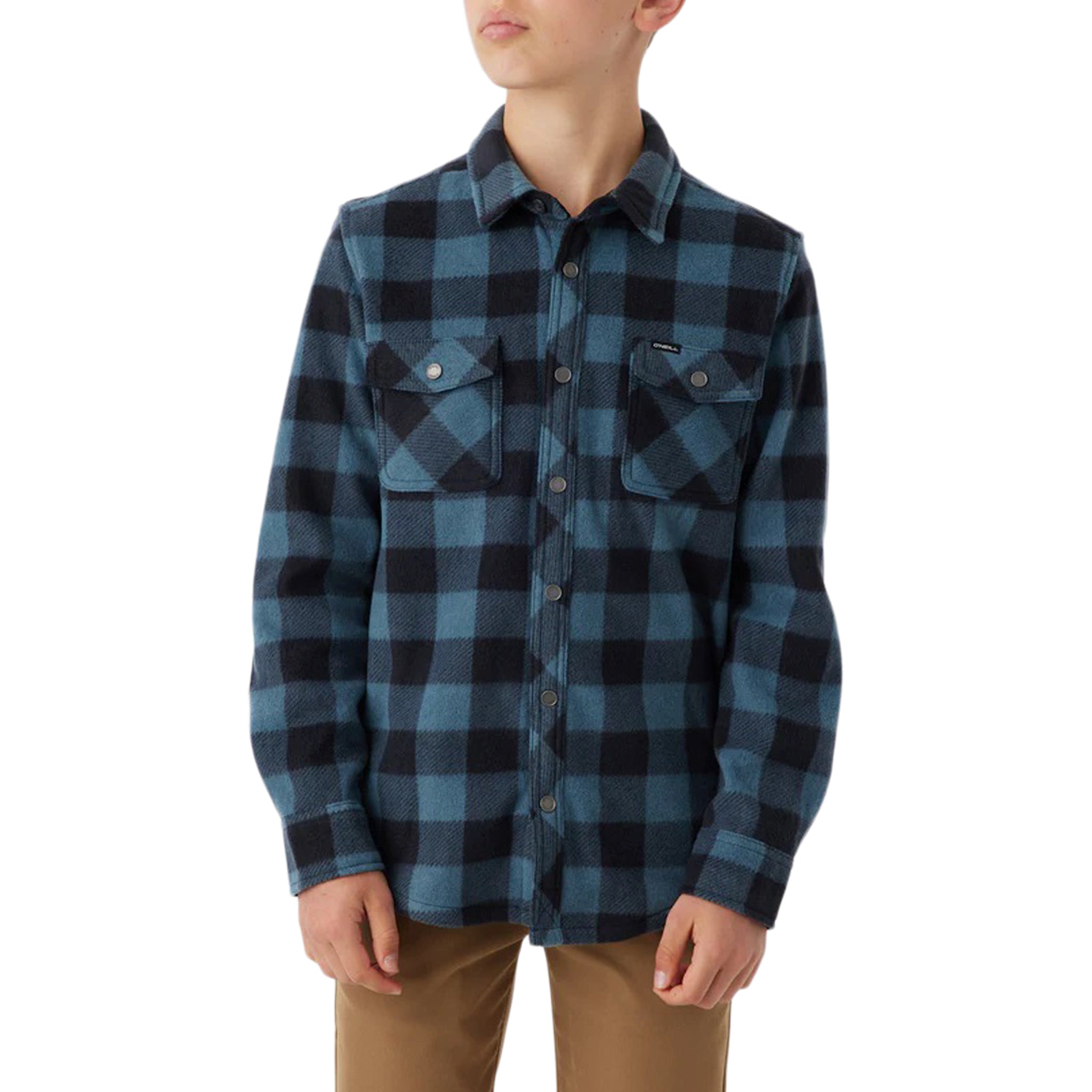 Glacier Plaid Fleece Shirt - Denny's