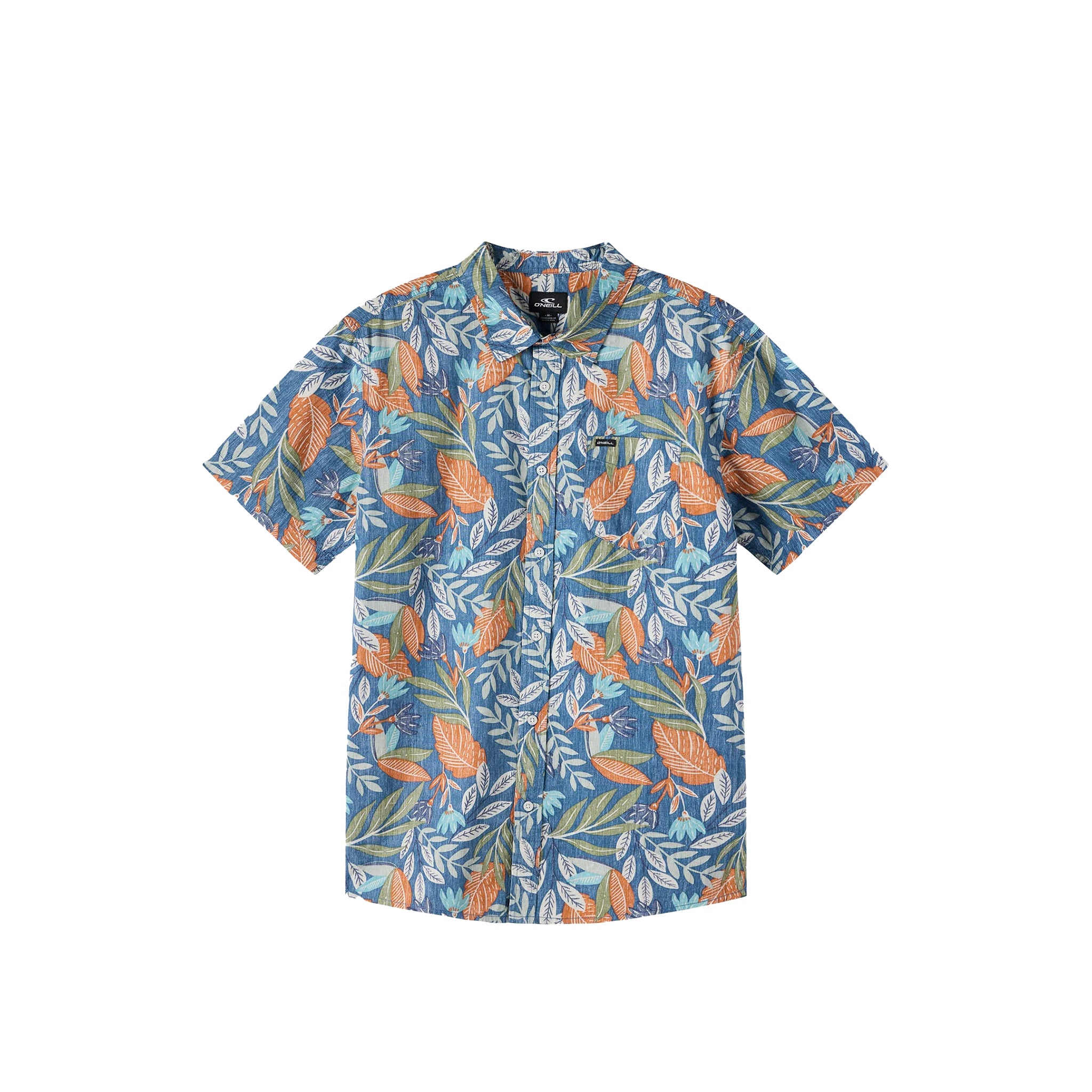 Terrace Short Sleeve Floral Woven - Denny's