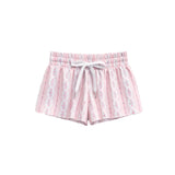 Farrah Cottage Stripe Flowy Short