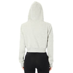 Fleece Crop Zip Hoodie - Denny's