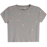 Multi Embroidery Star Tee - Denny's