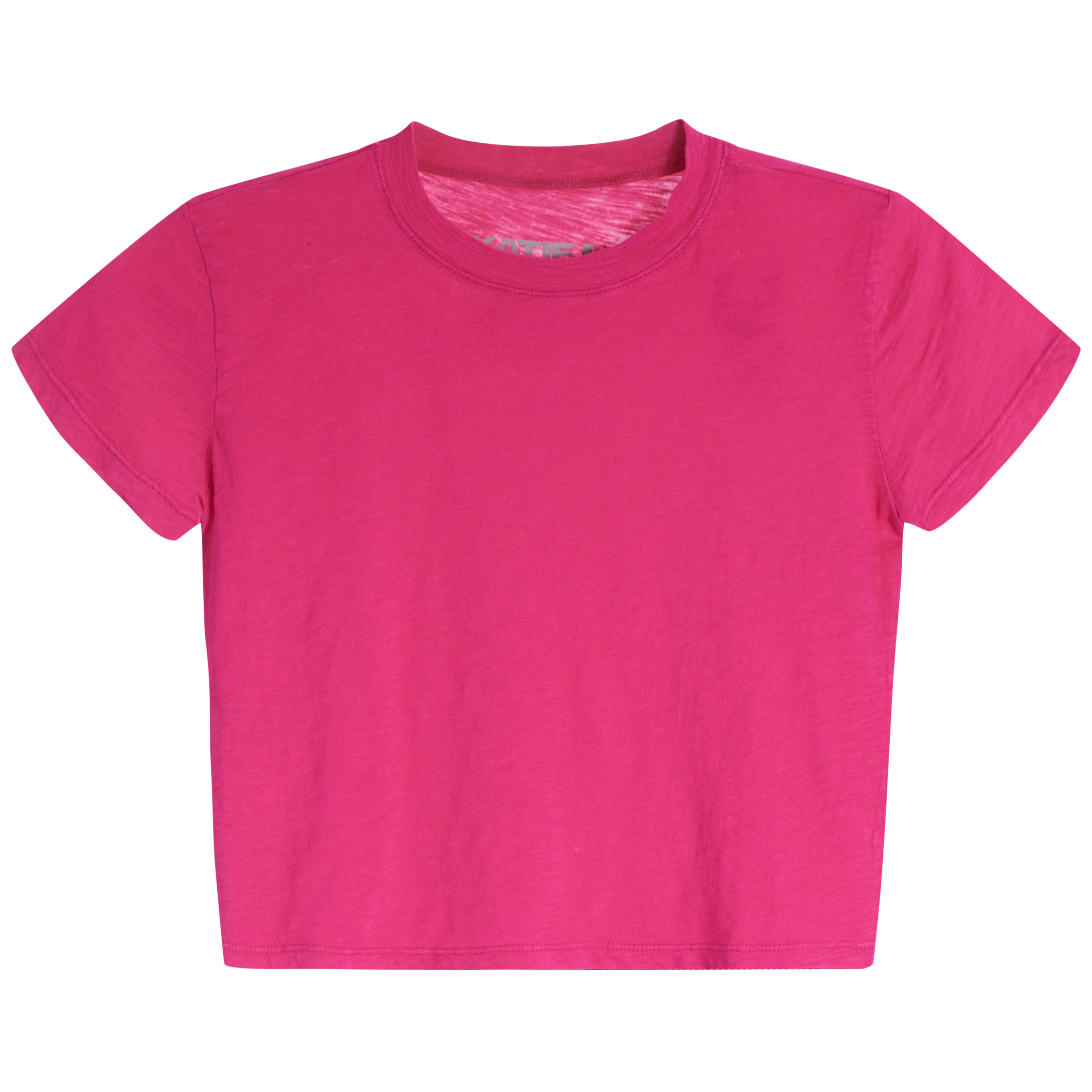 Solid Essential Crop Top - Denny's