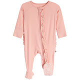 Ruffle Footie Perfect Pink - Denny's