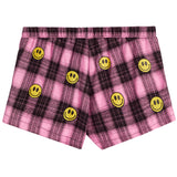 Smiley Flannel Short - Denny's