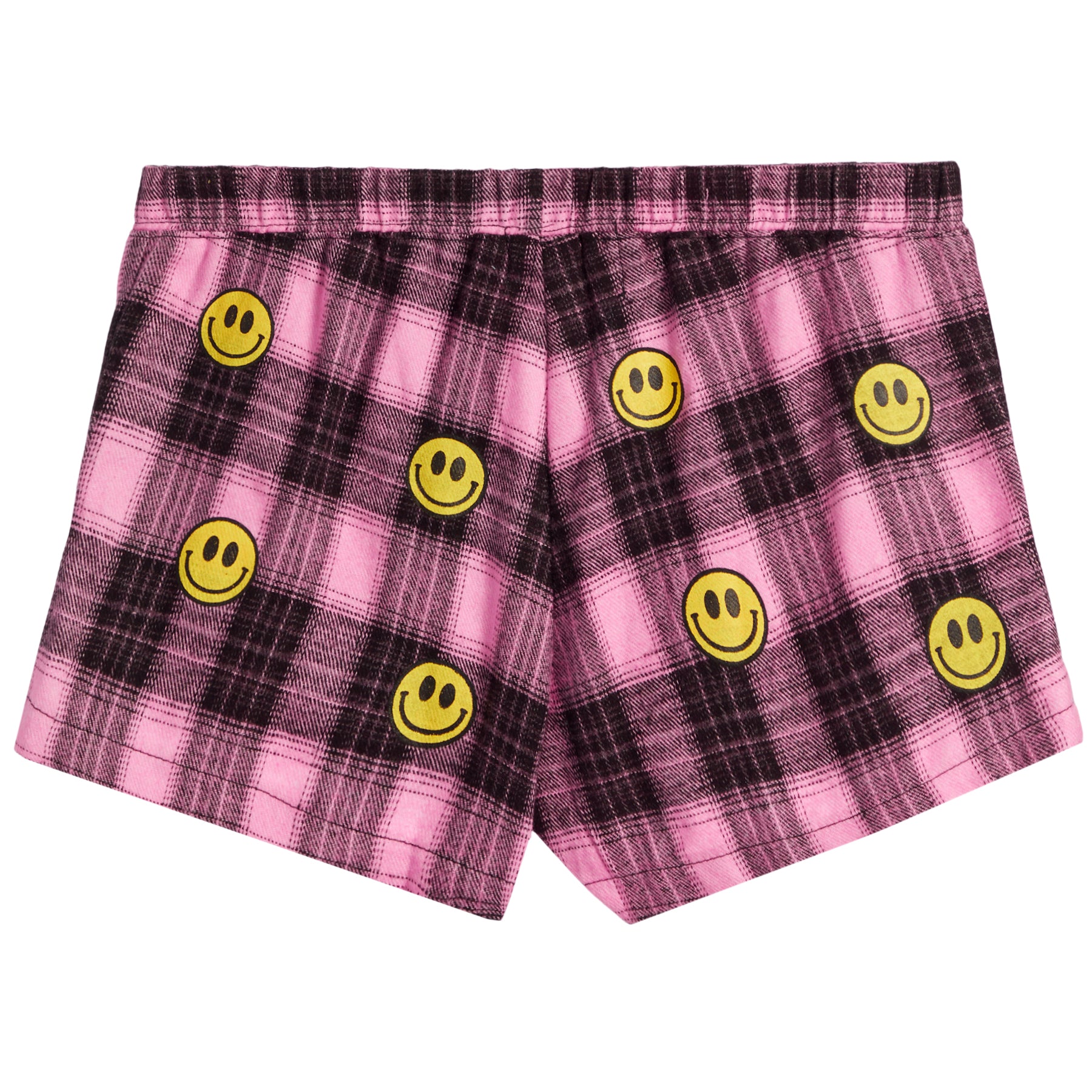 Smiley Flannel Short - Denny's