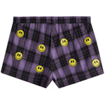Smiley Flannel Short - Denny's