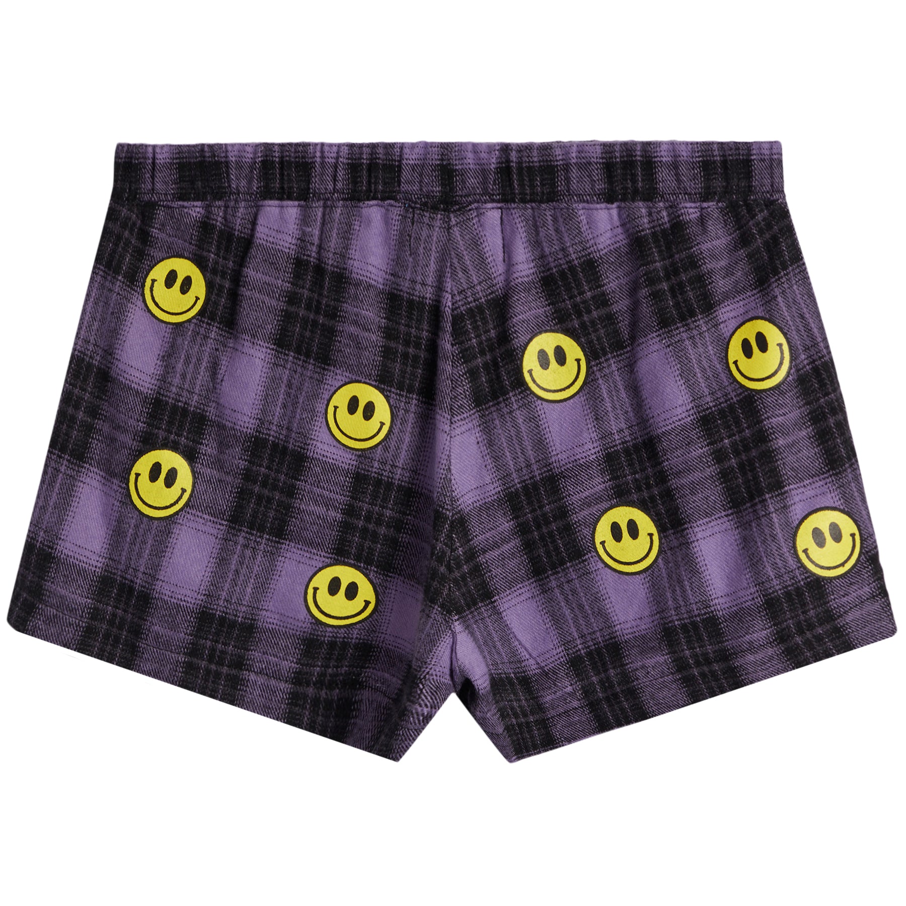 Smiley Flannel Short - Denny's
