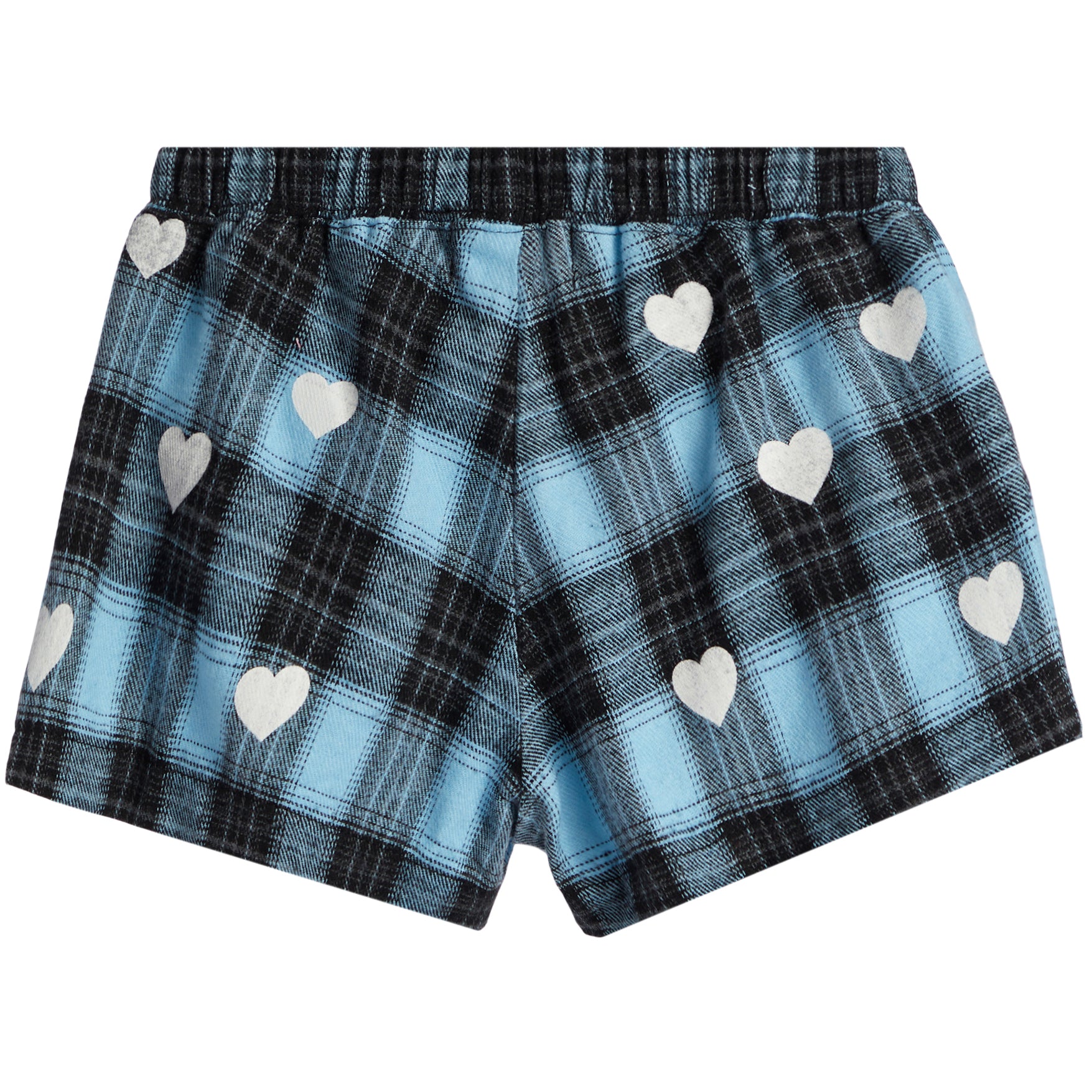 Hearts Flannel Short - Denny's