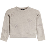 Crystal Bows Sweatshirt