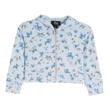 Floral Fleece Zip Jacket