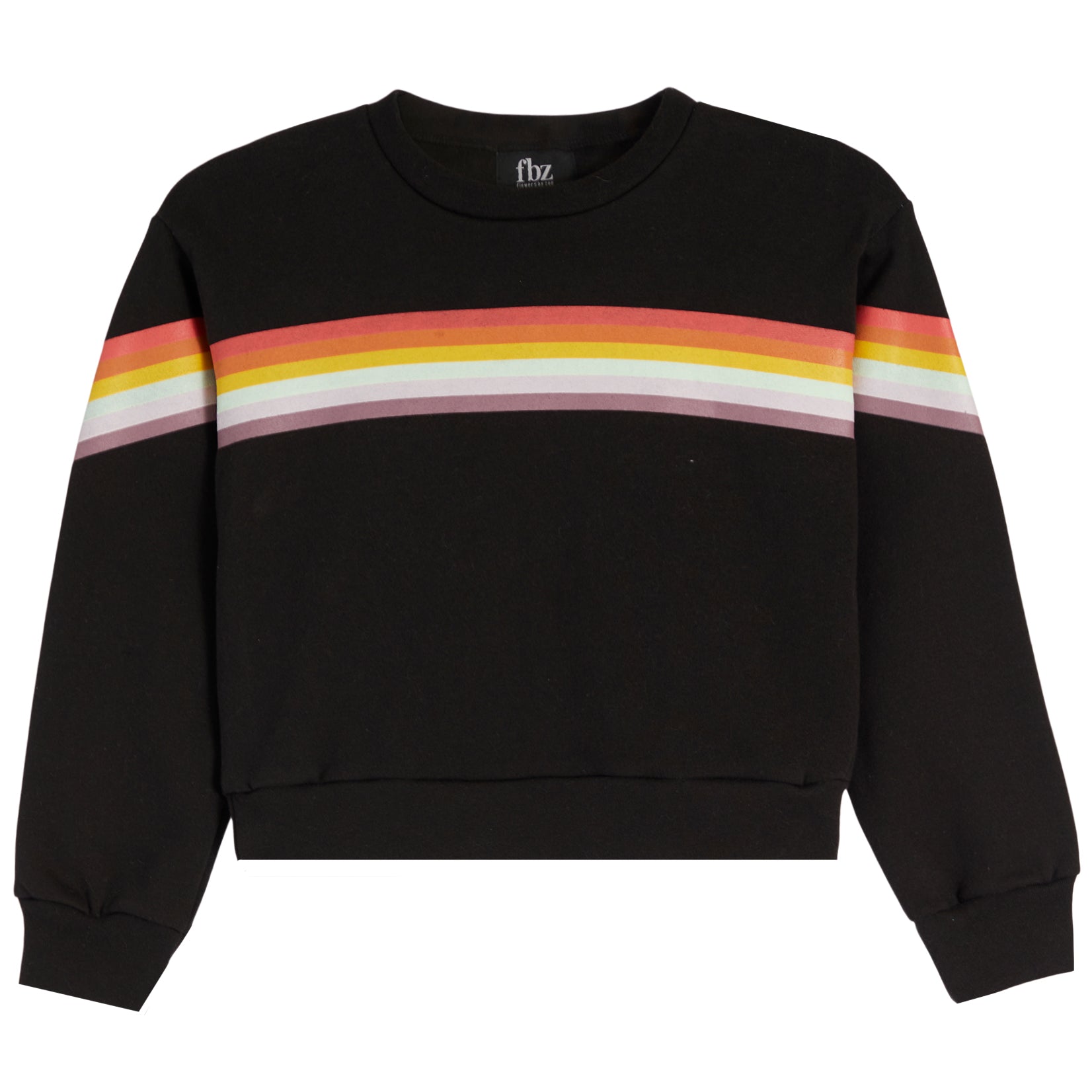 Sweatshirt With Multi Stripe - Denny's