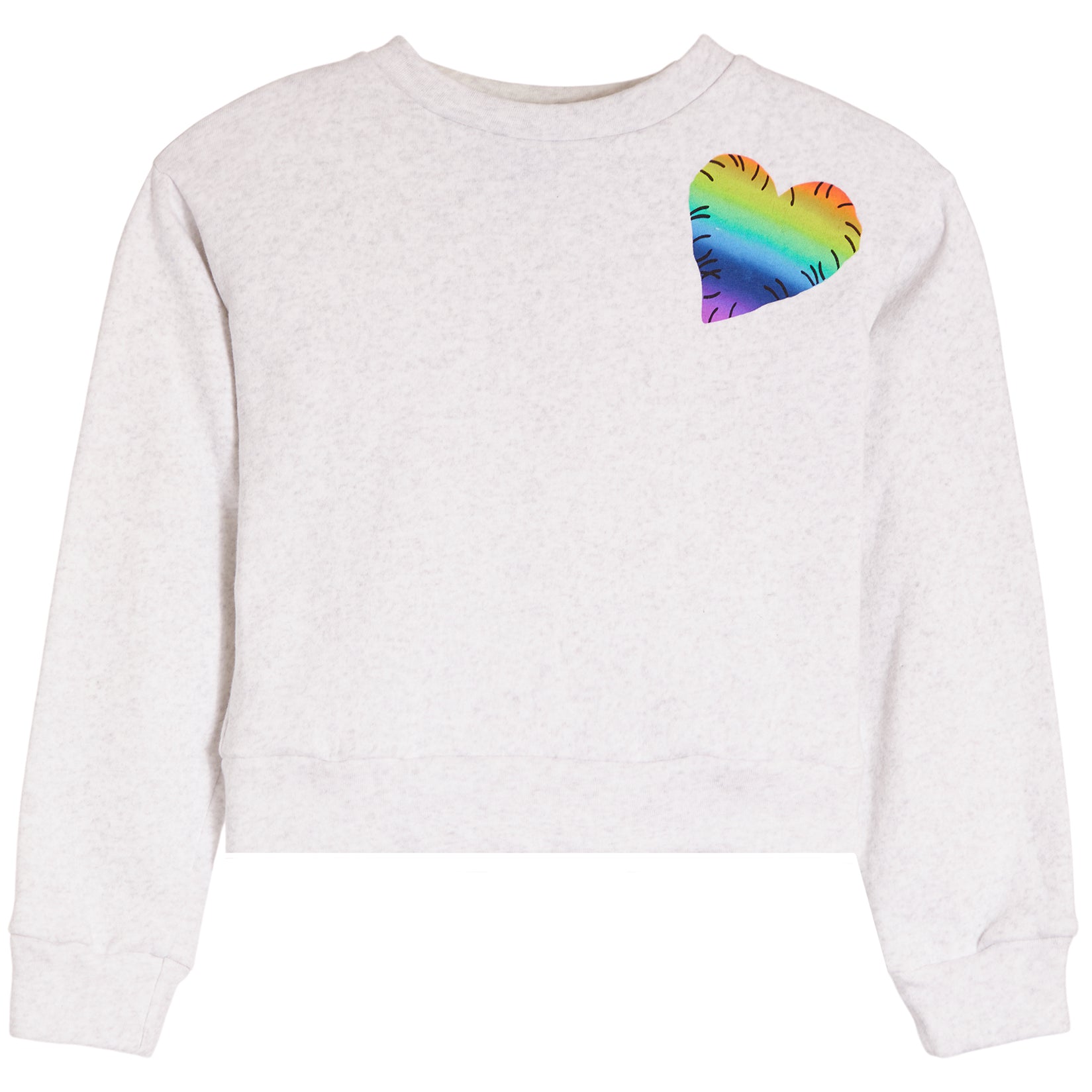 Ombre Heart Sweatshirt - Denny's