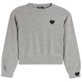Heart Fleece Sweatshirt