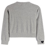 Heart Fleece Sweatshirt