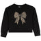 Leopard Bow Sweatshirt - Denny's