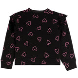 Allover Pink Hearts Sweatshirt - Denny's