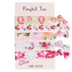 5pk Floral Hair Ties - Denny's