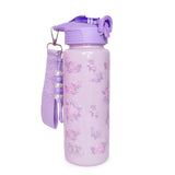 Flower Plastic Water Bottle