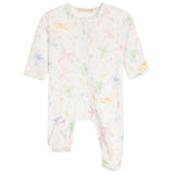 Confetti Bows Footie