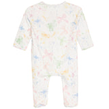 Confetti Bows Footie