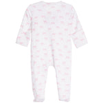 Tiny Pretty Bow Ruffle Footie - Denny's