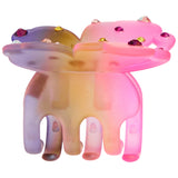 Ombre Frosted Butterfly Clip - Denny's