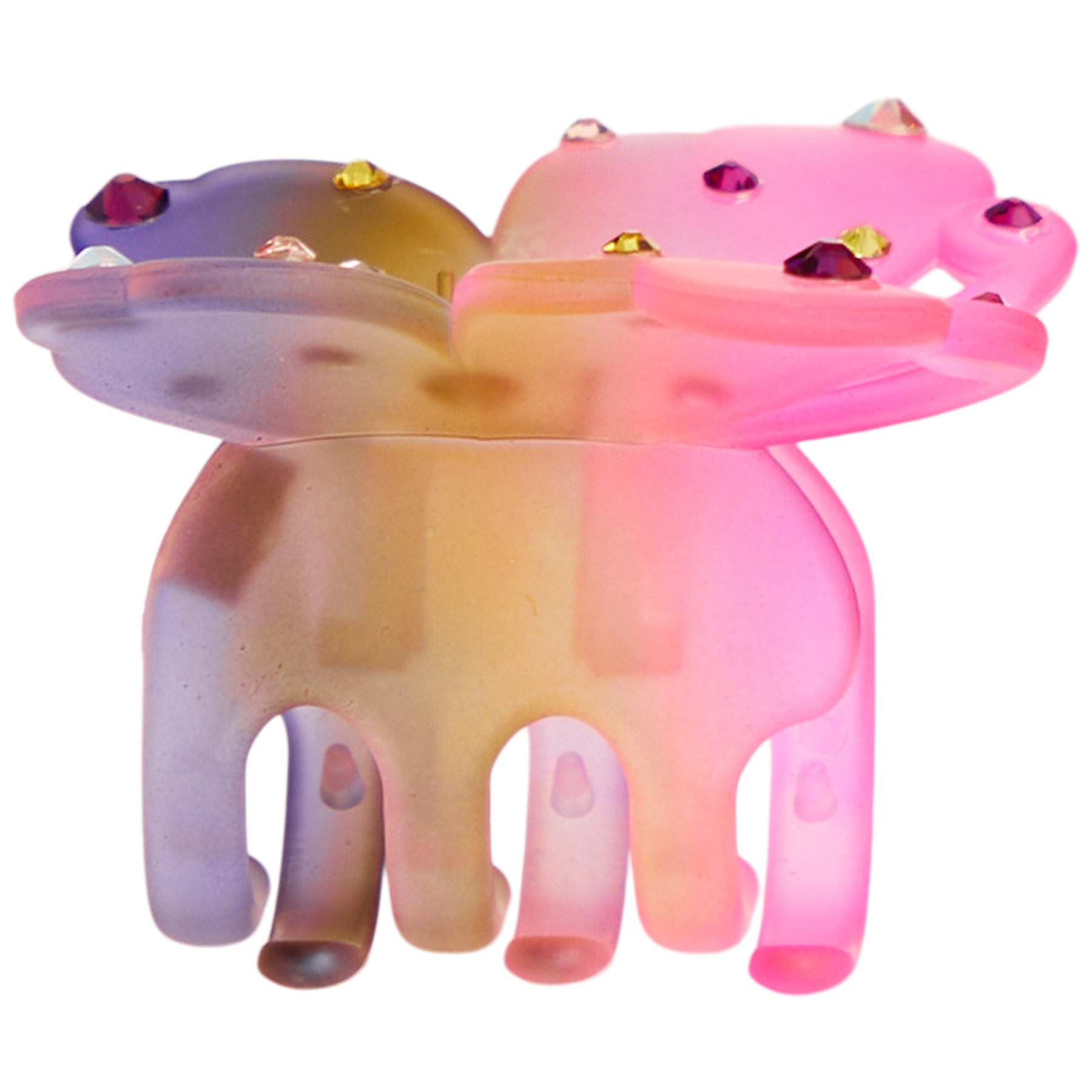 Ombre Frosted Butterfly Clip - Denny's