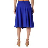 A Lined Flare Skirt - Denny's