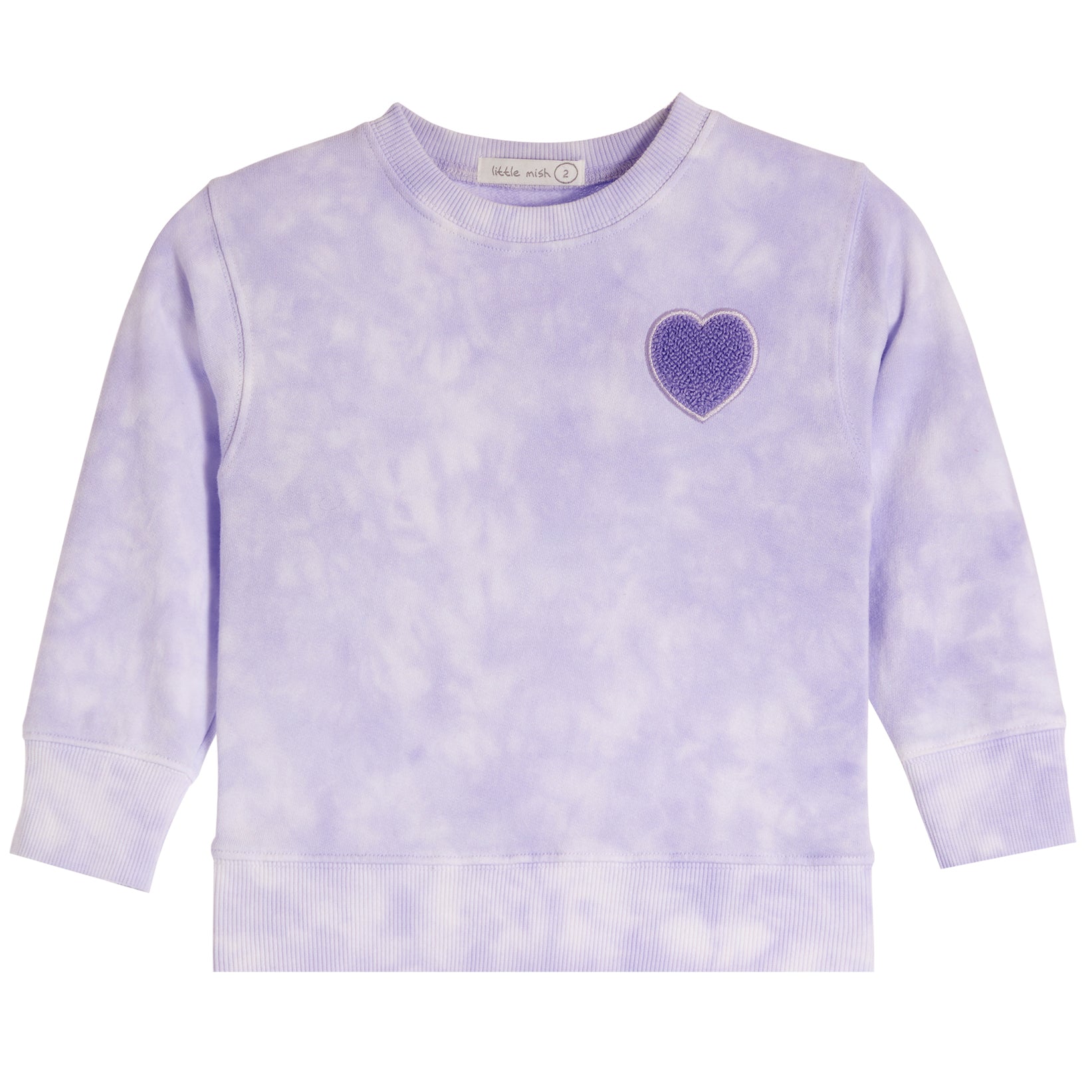 2pc Heart Tie Dye Jog Set - Denny's